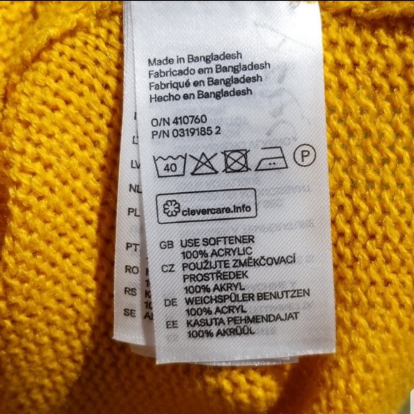 H&M DIVIDED Mustard Sweater - Picture 4 of 5
